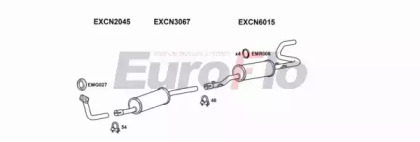 Система выпуска ОГ EuroFlo CNC2518 7001B